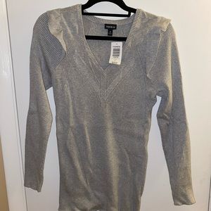 Torrid sweater with ruffles